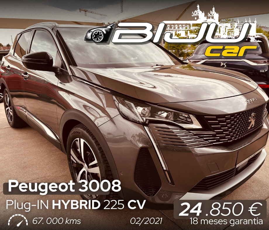PEUGEOT 3008 PLUG-IN HYBRID 225CV EAT8 GT LINE