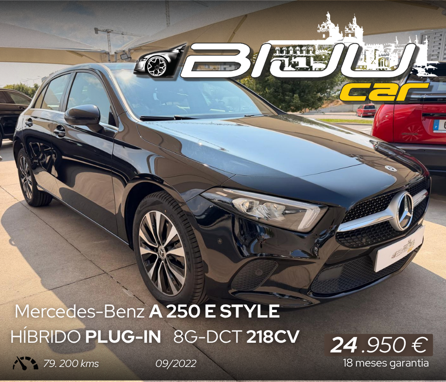 MERCEDES A250E HÍBRIDO PLUG IN 218CV