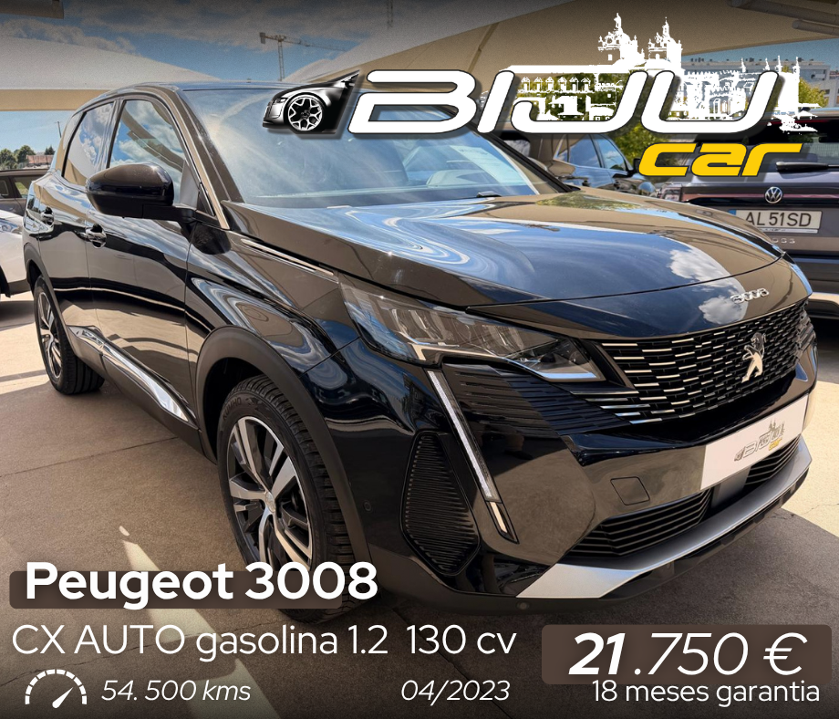 Peugeot 3008 1.2130CV ALLURE CAIXA AUTOMÁTICA