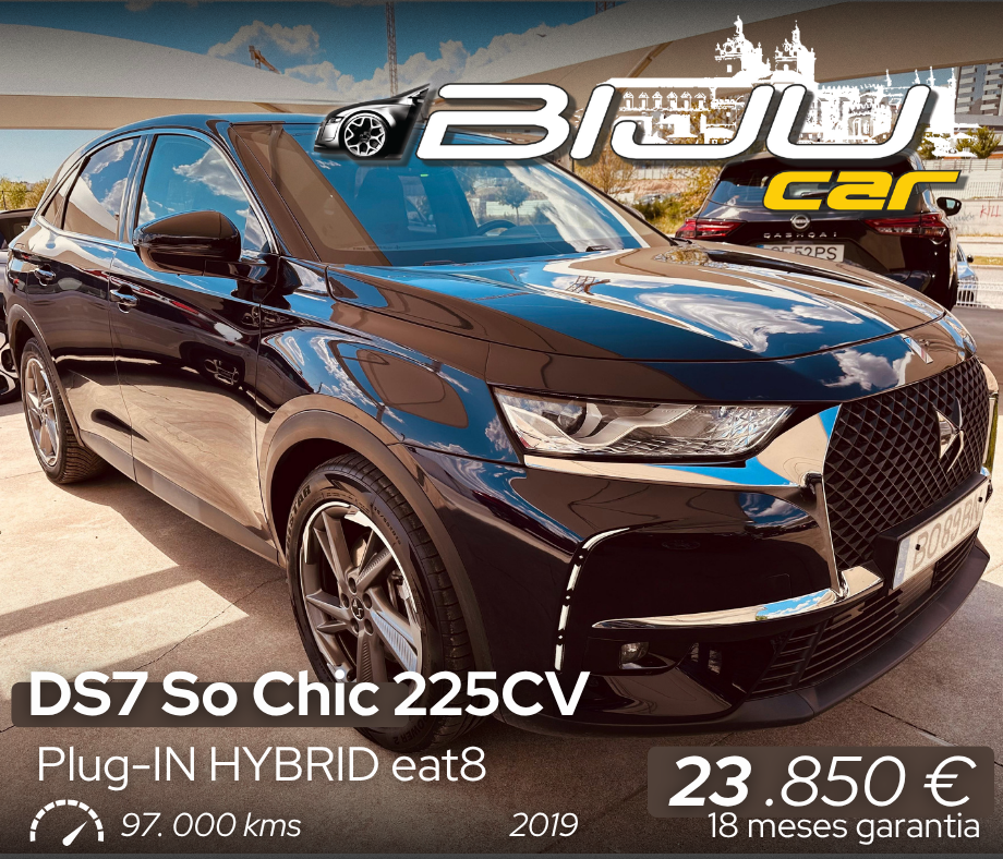 DS7 Plug In Hybrid EAT8 225CV SO CHIC