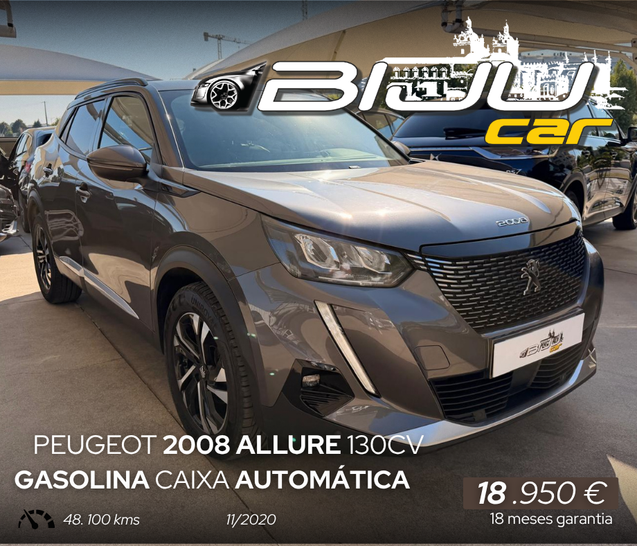 PEUGEOT 2008 ALLURE AUTOMÁTICO 130CV 2020